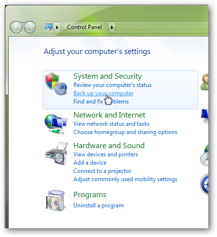 Create a backup in disk in Windows 7 without using any software Create a backup in disk in Windows 7 without using any software