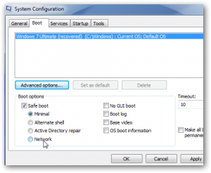 How to start Windows 7 in Safe Mode without pressing F8 button