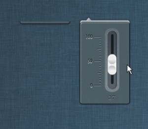 Button Volume Slider