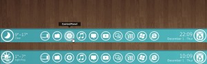 Windows 8 Metro Like Taskbar Widget