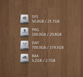 Mac Style Hard Disk Widget-2 Mac Style Hard Disk Widget-2