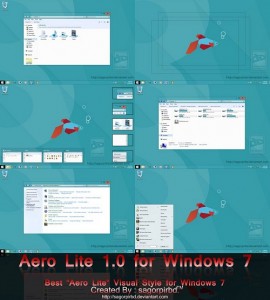 Windows 7 Theme Aero Lite