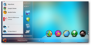 Glass Taskbar Widget for XWidget