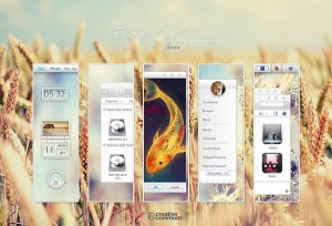 Windows 7 Theme Elemental Snow