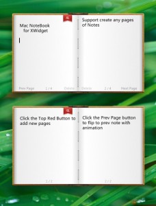 MacBook Note Widget for Windows PC