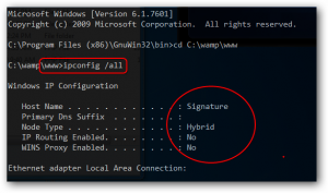 Configuring Windows 7 as Web Server
