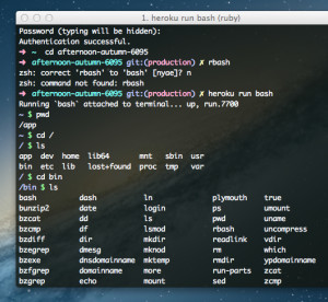 Structure of Heroku PaaS