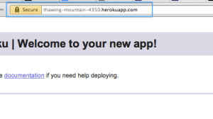 Redirecting HTTP to HTTPS on Heroku Cloud PaaS