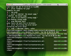 grep command
