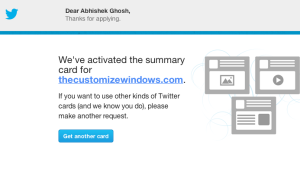 Twitter Card Embed Options in WordPress